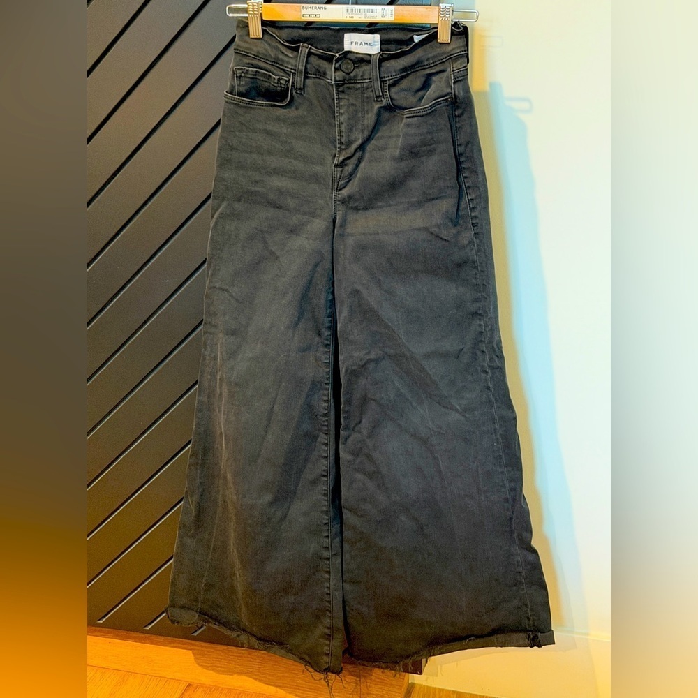 Frame le palazzo wide leg jeans. Size 25. Excellent condition! - Picture 5 of 7
